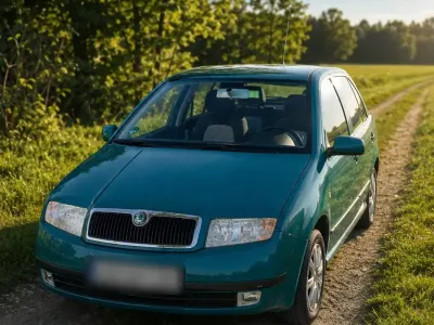 Gebraucht Skoda Fabia 54 PS (39 kW) 2003 Grün Kleinwagen