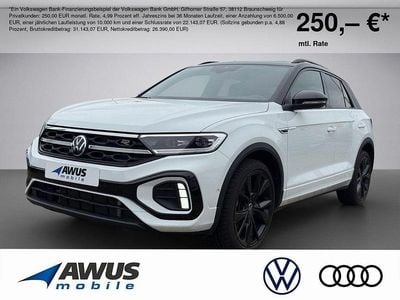 Pure white Gebraucht 2024 VW T-Roc R-line SUV | 32.890 € (Etwas zu teuer)