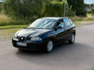 Gebraucht Seat Ibiza 2008 Schwarz Kleinwagen