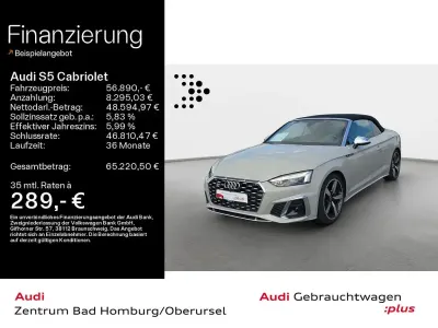 Gebraucht Audi S5 Cabriolet Ambiente 354 PS (260 kW) 2024 Schwarz Cabrio