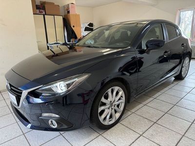 gebraucht Mazda 3 Lim. Sports-Line*1.Hand*Scheckheft*Head Up*Xen