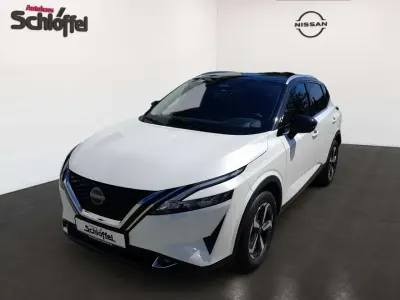 Gebraucht Nissan Qashqai N-Connecta 158 PS (116 kW) 2024 Pearl white pearleffekt/ dach SUV