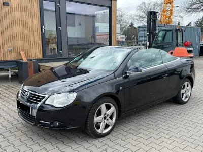 Gebraucht VW Eos Individual 200 PS (147 kW) 2008 Schwarz Cabrio