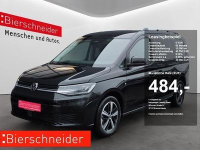 Neu VW Caddy Maxi S 116 PS (85 kW) 2025 Schwarz Van / Kleinbus