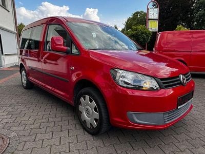 Gebraucht VW Caddy Maxi 105 PS (77 kW) 2011 Rot Van / Kleinbus