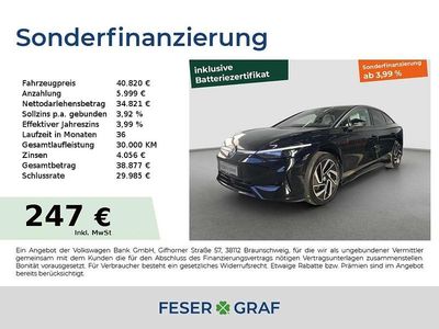 Gebraucht VW ID.7 Pro 210 kW (286 PS) 2023 Grenadillschwarz metallic Limousine