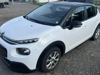 Gebraucht Citroën C3 Feel 83 PS (61 kW) 2018 Weiß Kleinwagen