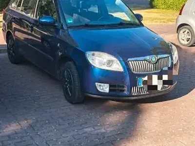 Gebraucht Skoda Fabia Cool Edition 86 PS (63 kW) 2008 Blau Kombi