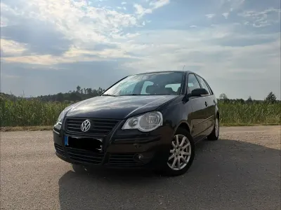 Gebraucht VW Polo 69 PS (50 kW) 2008 Schwarz Kleinwagen