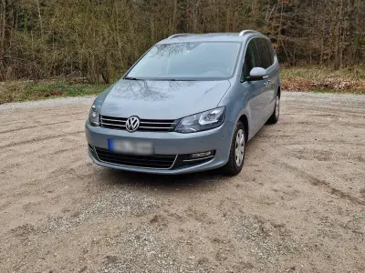 Brugt VW Sharan Highline 140 HK (102 kW) 2014 Blå MPV