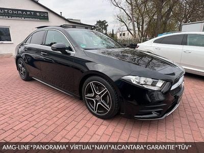 Usata Mercedes A180 AMG 136 CV (100 kW) 2019 Nero Berlina