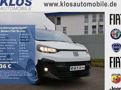 Nouă Fiat Scudo Comfort 145 CP (106 kW) 2025 Alb Van