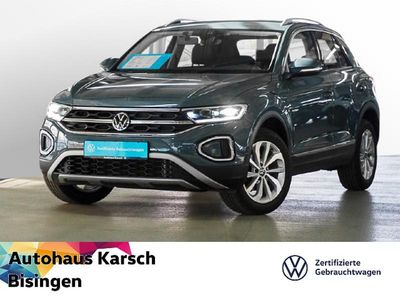 Brugt VW T-Roc Style 110 HK (80 kW) 2022 Blå SUV