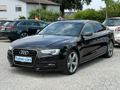 Gebraucht Audi A5 Sportback S-Line 177 PS (130 kW) 2014 Schwarz Kleinwagen