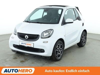 Gebraucht Smart ForTwo Cabrio Basis 71 PS (52 kW) 2016 Weiß Cabrio