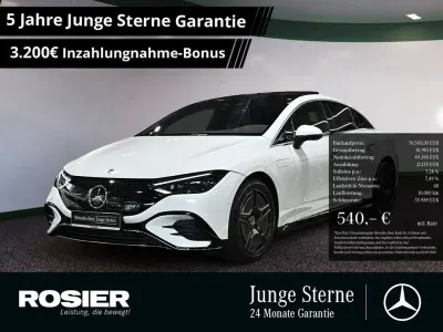Gebraucht Mercedes EQE500 Premium Plus 300 kW (408 PS) 2025 Weiss / opalithweiß Limousine