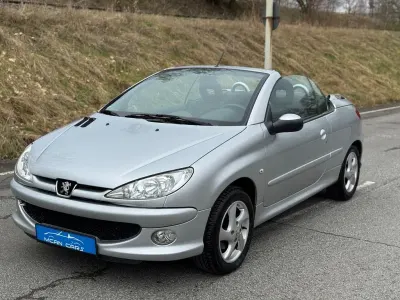 Occasion Peugeot 206 CC 109 PK (80 kW) 2007 Zilver Cabriolet