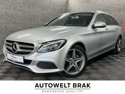 Brugt Mercedes C220 Avantgarde 170 HK (125 kW) 2014 Sølv Stationcar