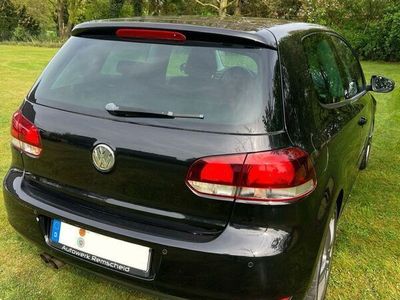 gebraucht VW Golf VI 1,4 l, 160 PS Limousine schwarz 2012