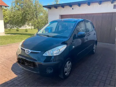 Gebraucht Hyundai i10 Style 86 PS (63 kW) 2010 Schwarz Kleinwagen