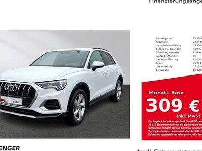 Second-hand Audi Q3 Advanced Plus 150 CP (110 kW) 2023 Alb SUV