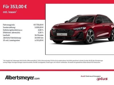 Usata Audi A5 S-Line 204 CV (150 kW) 2025 Rosso Station wagon