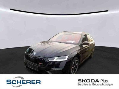 Schwarz Gebraucht 2022 Skoda Octavia RS Kombi | 28.930 € (Teuer)