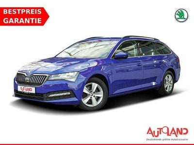 Gebraucht Skoda Superb Ambition 150 PS (110 kW) 2022 Blau Kombi