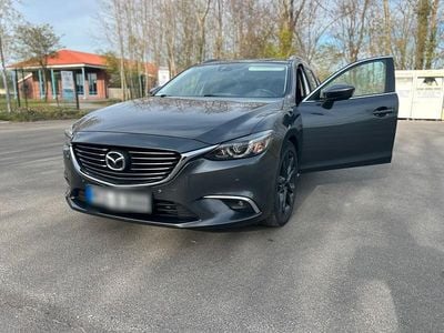 Gebraucht Mazda 6 150 PS (110 kW) 2016 Grau Kombi