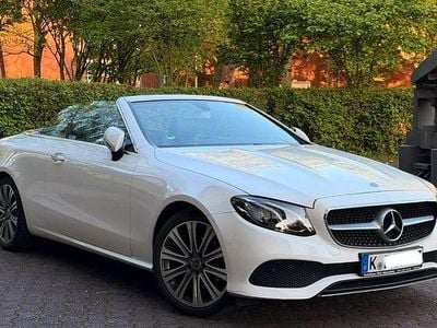 Usata Mercedes E200 Avantgarde 184 CV (135 kW) 2018 Bianco Cabrio