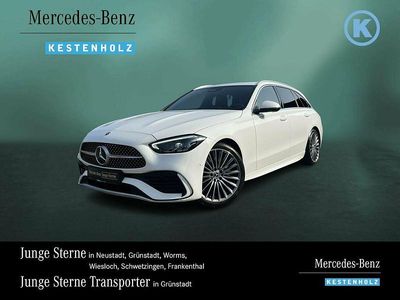 Gebraucht Mercedes C220 AMG 200 PS (147 kW) 2023 Weiß Limousine