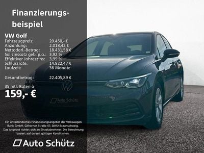 Gebraucht VW Golf VIII Life 131 PS (96 kW) 2023 Grau Limousine