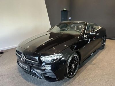 Gebraucht Mercedes E300 AMG 258 PS (189 kW) 2024 Metalliclack obsidianschwarz Cabrio