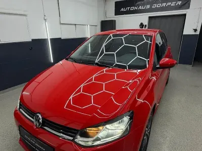 Używany VW Polo Allstar 90 KM (66 kW) 2016 Czerwony Hatchback