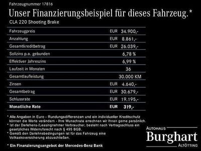Gebraucht Mercedes CLA220 AMG line 190 PS (139 kW) 2025 Unilack polarweiß Limousine