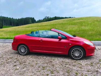 Gebraucht Peugeot 307 CC 140 PS (102 kW) 2006 Rot Cabrio