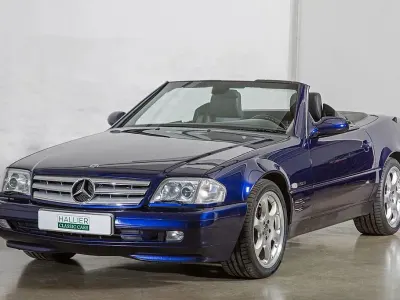Gebraucht Mercedes SL320 Edition 224 PS (164 kW) 2000 Blau Cabrio