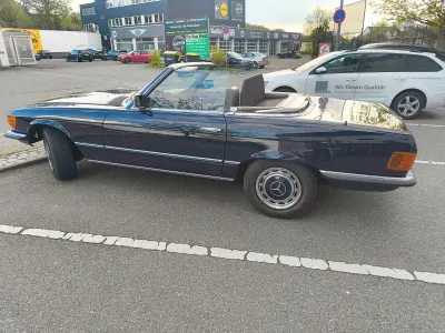 Gebraucht Mercedes SL380 204 PS (150 kW) 1983 Blau Cabrio