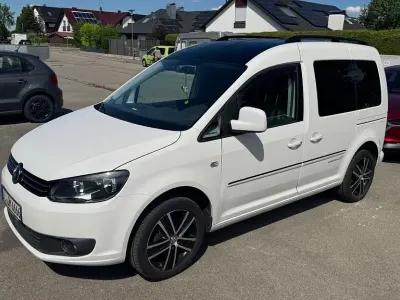 Gebraucht VW Caddy Edition 102 PS (75 kW) 2014 Weiß Van / Kleinbus
