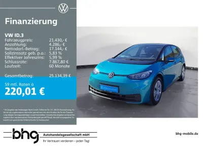 Brugt VW ID.3 Pro 107 kW (146 HK) 2022 Turquoise Hatchback