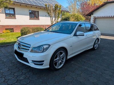 Usata Mercedes C350 Avantgarde 265 CV (194 kW) 2012 Bianco Berlina