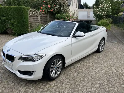 Gebraucht BMW 218 150 PS (110 kW) 2016 Weiß Cabrio
