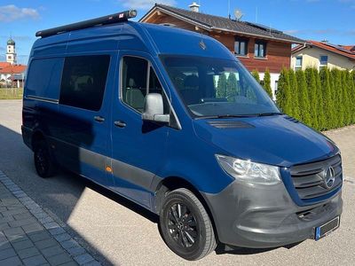 Gebraucht Mercedes Sprinter 163 PS (119 kW) 2019 Blau Van