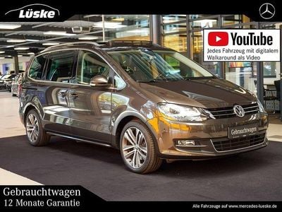 Usata VW Sharan Highline 220 CV (161 kW) 2015 Marrone Monovolume