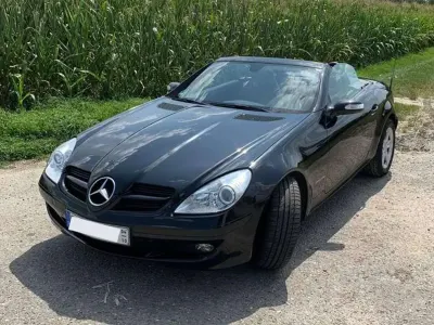 Gebraucht Mercedes SLK200 163 PS (119 kW) 2005 Schwarz Cabrio