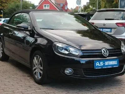 Gebraucht VW Golf Cabriolet 122 PS (89 kW) 2012 Schwarz Cabrio