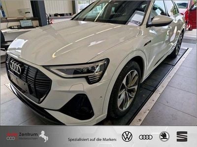 Gebraucht Audi e-tron S-Line 300 kW (408 PS) 2022 Glacier white metallic SUV