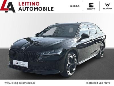 Neu Skoda Superb SportLine 150 PS (110 kW) 2026 Schwarz Kombi