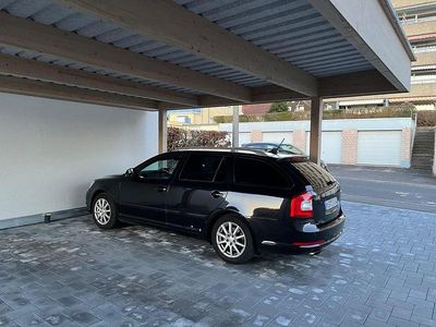 Gebraucht Skoda Octavia RS 170 PS (125 kW) 2011 Schwarz Kombi