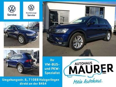 gebraucht VW Tiguan Highline 2,0 TSI DSG 4Motion ACC AHK LED